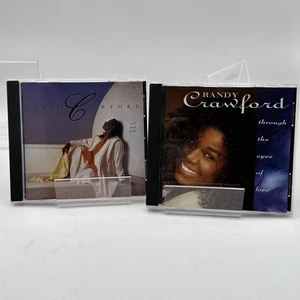 2FER Rich and Poor & Through the Eyes of Love - Randy Crawford EX & EXCELLENT - Picture 1 of 4