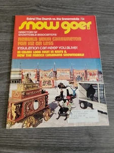 RIVISTA MOTOSLITTA GOER VINTAGE GENNAIO 1972 - Foto 1 di 3