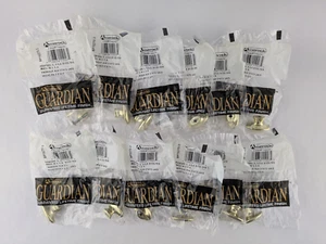 Lot of 12 - Polished Brass 1 1/2" Oval Cabinet Knob - Amerock Allison BP76270-3 - Picture 1 of 5