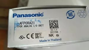 Panasonic AFP0RA21 AFP0R-A21 PLC Analog I/O Unit Fast Shipping 1Pcs New - Picture 1 of 1