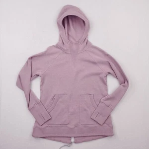 Mountain Hardwear Hoodie Womens Medium Purple Pullover Thumbhole Tunic Sweater - Picture 1 of 18