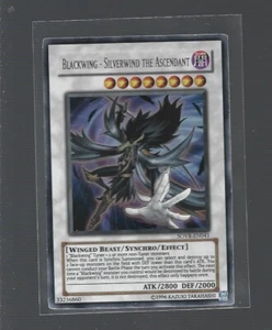 Yugioh Blackwing - Silverwind the Ascendant SOVR-EN041 Unlimited Ultimate LP - Picture 1 of 1