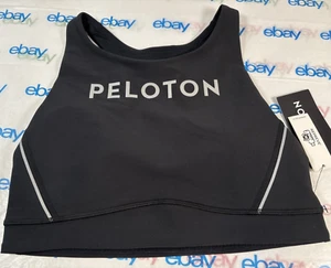 Peloton Endurance Light High Neck Bra Black Size Small - Picture 1 of 14