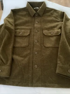Uniqlo Men’s Brown Shacket Size L - Picture 1 of 5