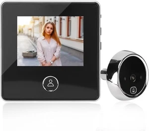 2.8in HD Digital Peephole Camera Door Viewer w/Display, Easy Install Security - Picture 1 of 8