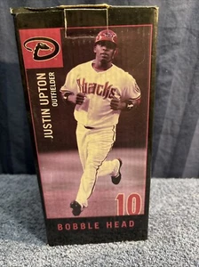 2009 Justin Upton Bobblehead Arizona Diamondbacks #10     X2 - Picture 1 of 9
