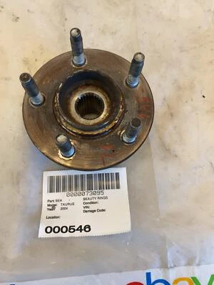 Conjunto de buje de cojinete de rueda delantera Ford Taurus 2000-2007 lado del conductor izquierdo LH OEM Foto 1 de 4