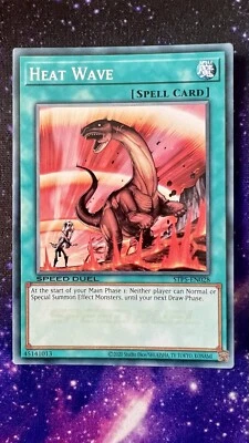 Yugioh! Heat Wave STP5-EN028 Speed Duel Common NM - Image 1 of 2