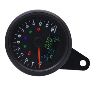 85mm Multifunktions-GPS Tachometer Tachometer für Motorrad 0~12000RPM - Bild 1 von 16