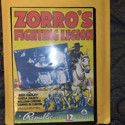Zorro's Fighting Legion(1939) Vintage Serial on DVD Colorized!! Product Video!! - Image 1 of 4
