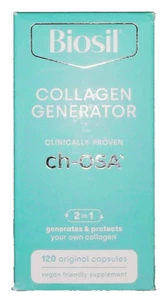 BIOSIL HAIR SKIN NAILS CH-OSA COLLAGEN GENERATOR 120 VEG CAPSULES EXP. 10/2025+ - Picture 1 of 4