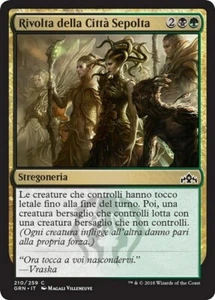 MTG Magic GRN Guilds of Ravnica - 1x ITA EX 210 C Rivolta della Città Sepolta - Picture 1 of 1
