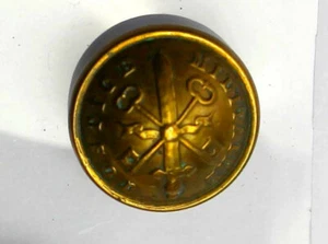 BOUTON / BUTTON UNIFORME ANCIEN - JUSTICE MILITAIRE - CLÉS / CLEF - D:15mm - Picture 1 of 2