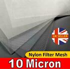 10 MICRON NYLON MESH 20cm x 20cm, SIEVE, FILTER, SCREEN, STRAINER, FOOD GRADE