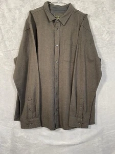 Prana Woodman Flannel Shirt Button Long Sleeve Pocket Size XXL. Retail $79 NWT - Picture 1 of 5
