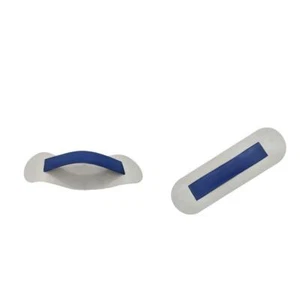 2 pieces Inflatable Boat Seat Hook Strap/Patches Light Grey Blue - Picture 1 of 12