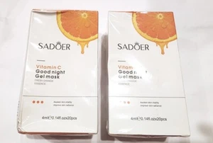 2 Pack SADOER Deep Cleansing Mask Moisturizing Restorative Daub Mask/Vitamin C - Picture 1 of 4