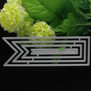 Taquetes para tarjetas de corte de faja para grabar metal para hacer metal elemento de álbum de recortes troquelado - Imagen 1 de 4