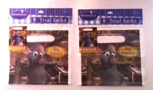Ratatouille PIXAR Disney Treat Sacks 2 Packs of 8 (16 Total) NEW SEALED Hallmark - Picture 1 of 3