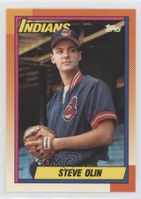 1990 Topps Box Set Collector's Edition (Tiffany) Steve Olin #433 Rookie RC