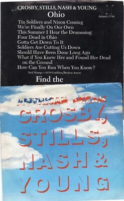 Crosby Stills Nash Young Lot 13 Stock 7" 45s & 6 Pic Sleeves CSNY & CSN VG/NM!! - Image 1 of 4