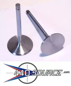 Oversize Stainless Valves 2.14 1.81 Fits Edelbrock ProMaxx etc. Mopar 383 440 - Bild 1 von 6