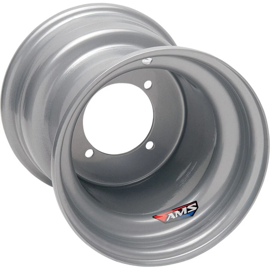 Rueda de acero AMS Sport ATV - plateada, trasera / 10X8 4/4 3+5 AMS134 Foto 1 de 1
