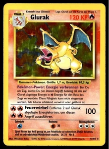 ✅ GERMAN Glurak Charizard 4/102 Base Set 1999 Holo Rare WOTC Pokemon Card TCG ✅ - Picture 1 of 4