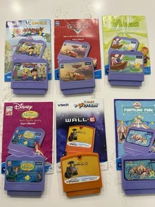 Lot of V-tech V-Smile Game Cartridges With Manuals, Backyardigans, Partyland.. - Picture 1 of 6