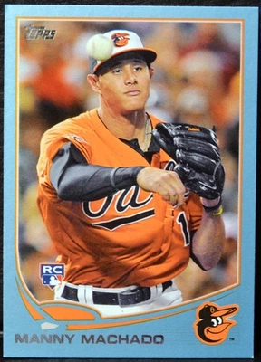 2013 Topps #270 Manny Machado Baltimore Orioles radiocontrol novato azul Walmart casi nuevo-como nuevo+ Foto 1 de 2