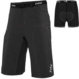 Men's MTB Cycling Short Off Road Bicycle With CoolMax Padded Liner Shorts uk - Picture 1 of 6