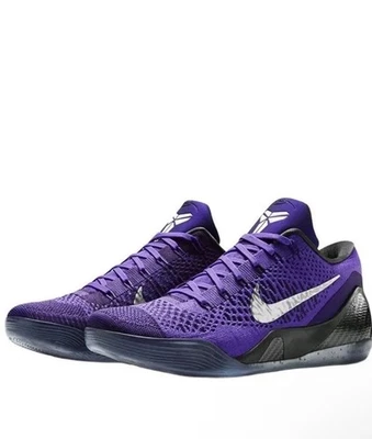 Talla 9.5 Hombres - Nike Kobe 9 Elite Low Protro Moonwalker Purple Grape IM0465-500  Foto 1 de 4