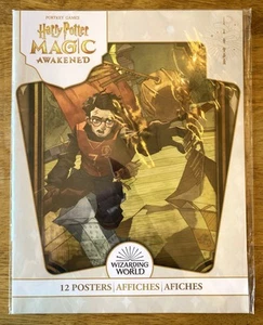 Portkey Games Trend HARRY POTTER Magic Awakened 12 Pósters Mundo Mágico - Imagen 1 de 2