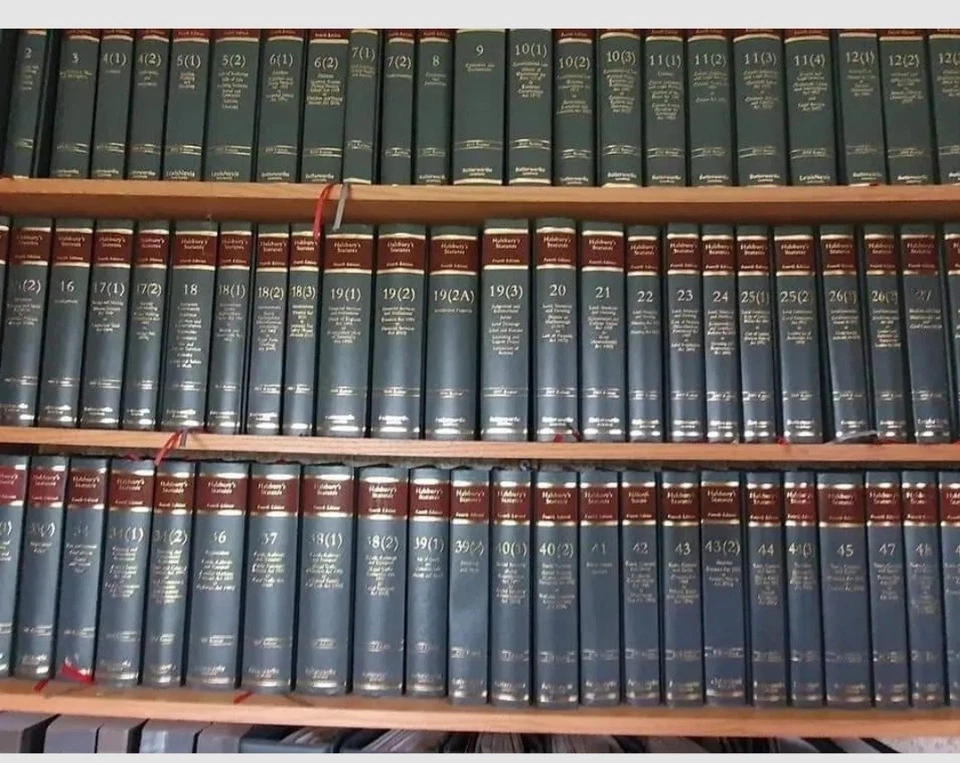 Halsbury's Statutes of England 4th Edition 110 Volumes Full Set - Image 1 of 3