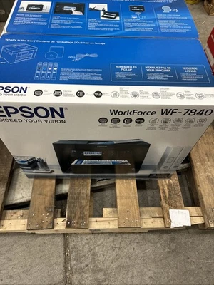 Brand New Epson WorkForce Pro WF-7840 Wireless Wide-format All-in-One Printer - Image 1 of 2