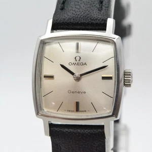 De colección 1969 [OH, reparado] Omega Geneve Cal.620 manual, mujer - Imagen 1 de 15
