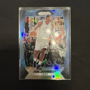 2017-18 Prizm Blue Refractor Prizm /199 Joe Johnson #116 Utah Jazz - Picture 1 of 2