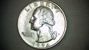 1994 -D Washington Quarter/ DDO - Picture 1 of 5