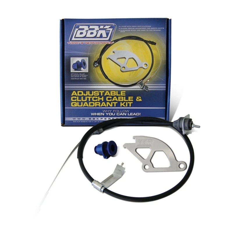 Kit de ajuste de firewall de cable cuadrante embrague ajustable para Mustang BBK 1996-2004 Foto 1 de 4