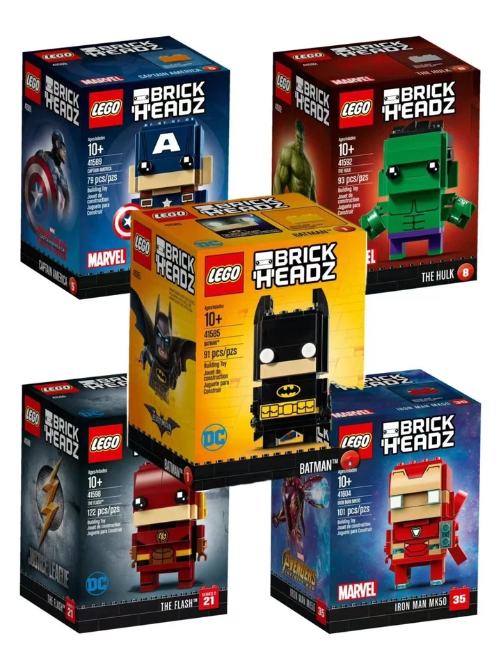 LEGO BrickHeadz Super Heroes – Choose Your Character| NEW & Sealed | DC & Marvel - Image 1 of 1