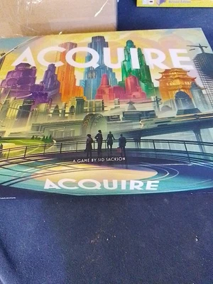 Acquire the classic real estate game by Sid Jackson Pre Owned Open Box - Image 1 of 4