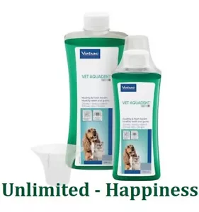 Virbac Vet Aquadent Dental Water Additive for Dogs & Cats - 250ml & 500ml - Picture 1 of 3