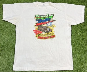 VTG 1989 Grass Valley Classic Hot Rod Cars Rod Run Roadsters T-Shirt Men's XL - Imagen 1 de 11