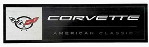 CORVETTE AMERICAN CLASSIC - Wooden Sign Man Cave Garage BRAND NEW - Picture 1 of 4