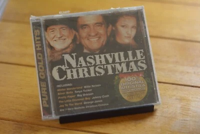 VARIOUS "NASHVILLE CHRISTMAS" AUDIO CD [NEW SEALED] [155] - Image 1 of 4