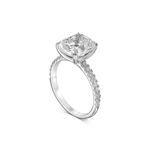 Diamond Engagement Ring VS1 E 3.25 Carat Lab-created 14k White Gold IGI Special - Picture 1 of 24