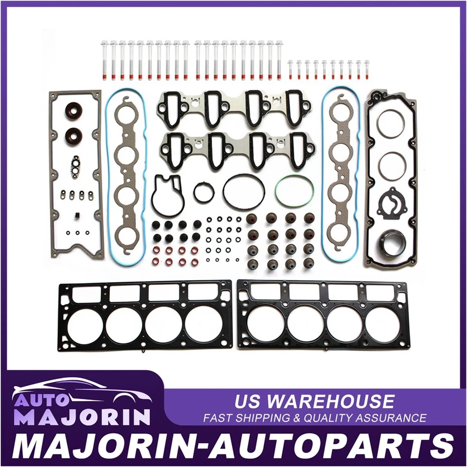 Fits Chevrolet Silverado 2500 HD 2004-2006 6.0L Head Gasket Set & Bolts Foto 1 de 1