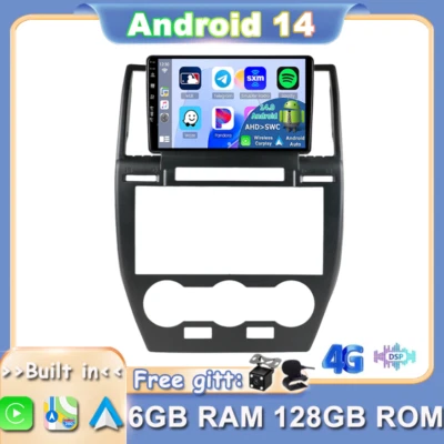BOSION Per Land Rover Freelander 2 2007-2012 Autoradio Navi CarPlay Android 14 GPS AHD