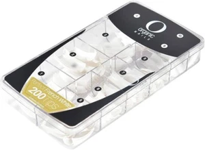 Organic Nails TIPS PERFECT FRENCH WHITE CAJA CON 200PC #94202040 - Picture 1 of 1