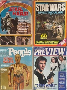 1977 Star Wars magazine collection | Lot of 4 - Bild 1 von 19